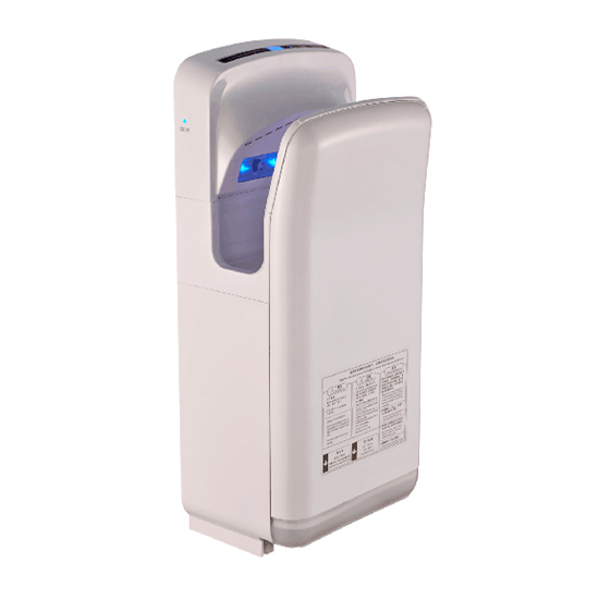 Economic Speedy Dual Hand Dryer Blade Low Noise One Chip Button Control Jet Bathroom Dryer