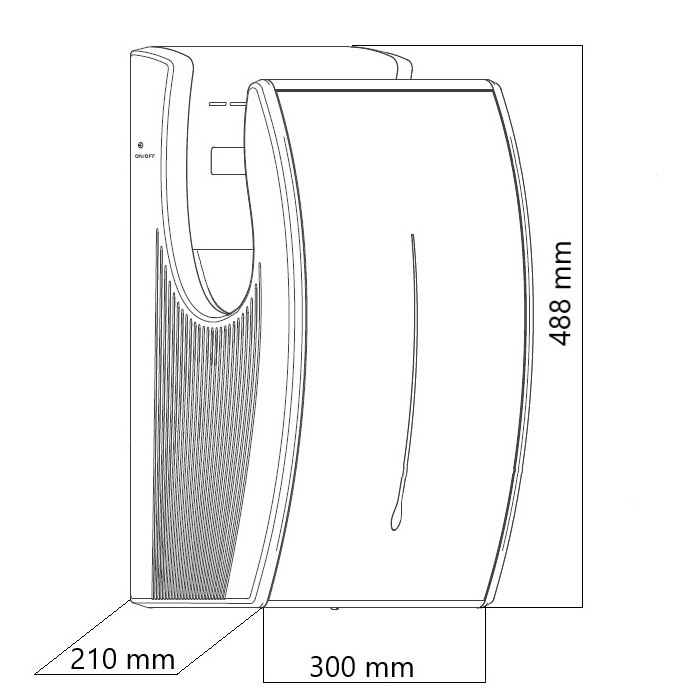 Hand Dryer TH8208